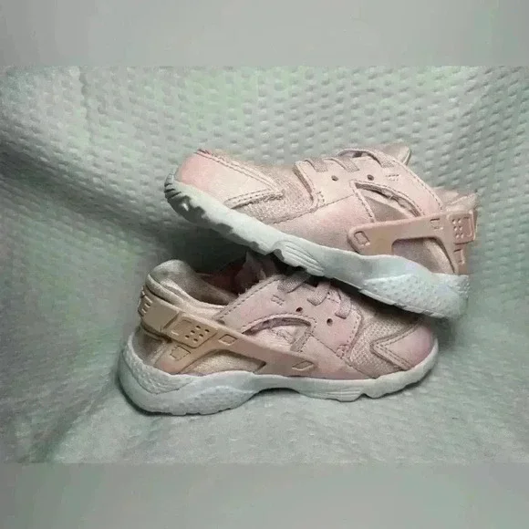 Nike Huarache Run Toddler 9C Prism Pink - Picture 3 of 4